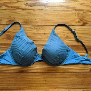 ThirdLove 24/7 Seamless Stripe Plunge bra 32D 1/2